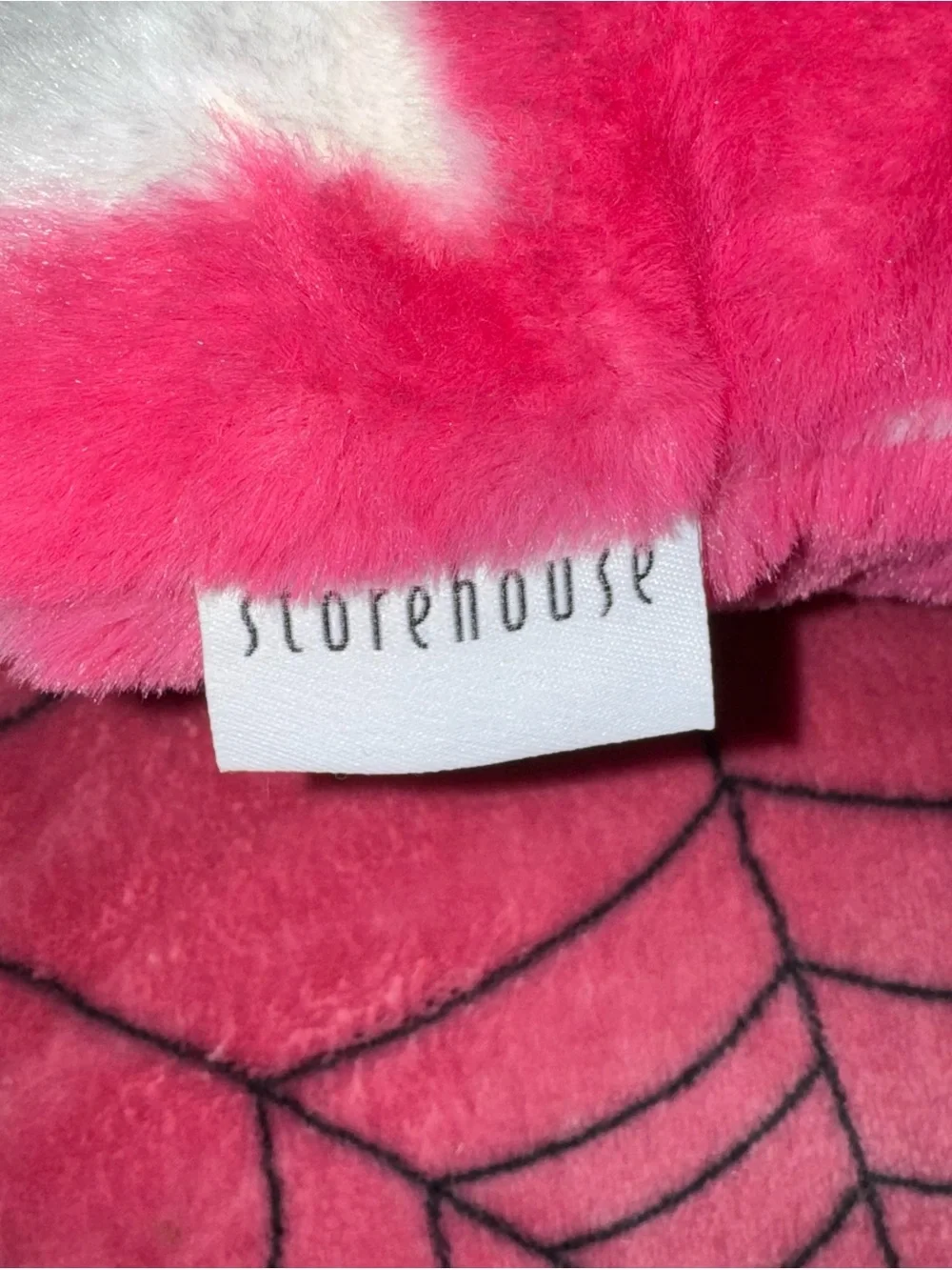 Storehouse Seasonal hot pink ghost pillow set